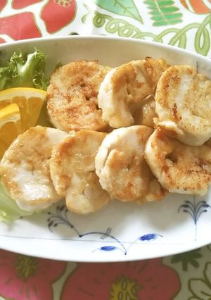 鶏ハムのアレンジ♪バターしょうゆ-レシピのメイン写真