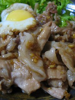 豚のしょうが焼き(覚書き)-レシピのメイン写真