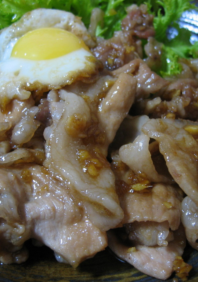 豚のしょうが焼き（覚書き）-レシピのメイン写真