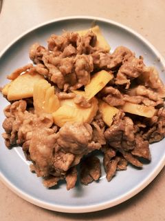 竹の子味噌炒め-レシピのメイン写真