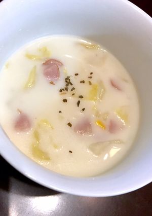 キャベツのコクのあるミルクスープ♡-レシピのメイン写真