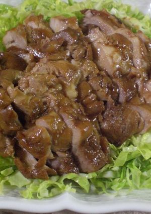 簡単。とりもも肉のお酢煮。-レシピのメイン写真