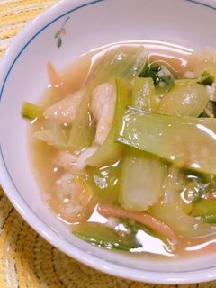 チンゲン菜の中華あんかけ風-レシピのメイン写真