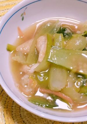 チンゲン菜の中華あんかけ風-レシピのメイン写真