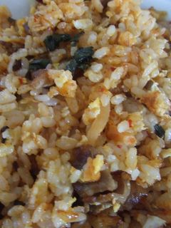 豚キムチ炒飯@大葉にんにく醤油-レシピのメイン写真