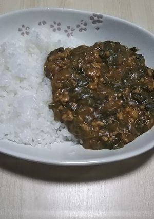 ほうれん草カレー-レシピのメイン写真