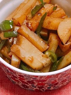 ピーマンとじゃがいものカレーきんぴら-レシピのメイン写真