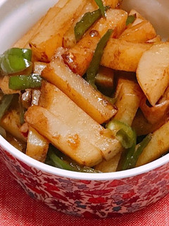 ピーマンとじゃがいものカレーきんぴら-レシピのメイン写真