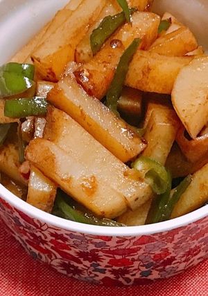 ピーマンとじゃがいものカレーきんぴら-レシピのメイン写真