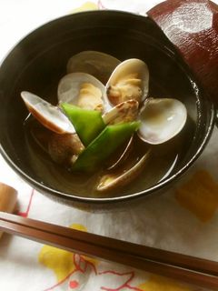 あさりのお味噌汁♪-レシピのメイン写真