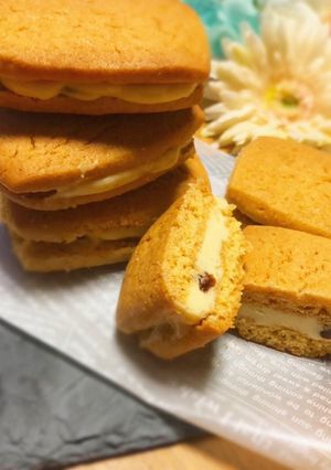 レーズンバターサンド♪-レシピのメイン写真