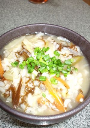 もずく雑炊-レシピのメイン写真