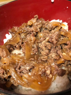 我が家の牛丼-レシピのメイン写真