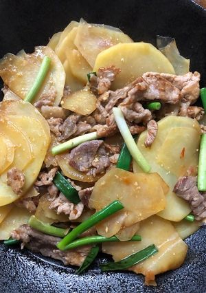 豚肉とじゃがいものさっと炒め-レシピのメイン写真