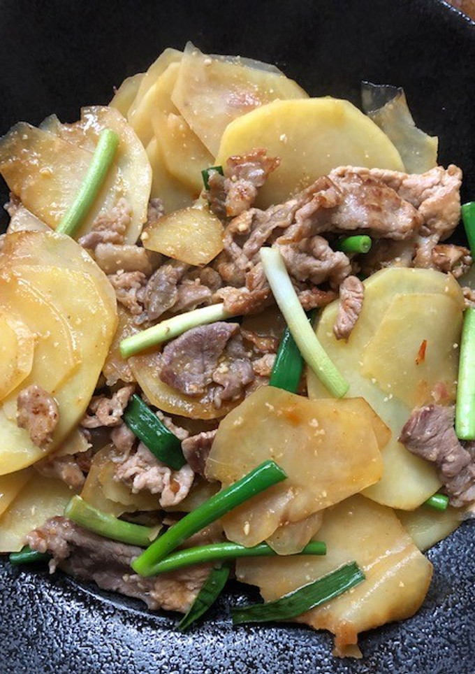豚肉とじゃがいものさっと炒め-レシピのメイン写真