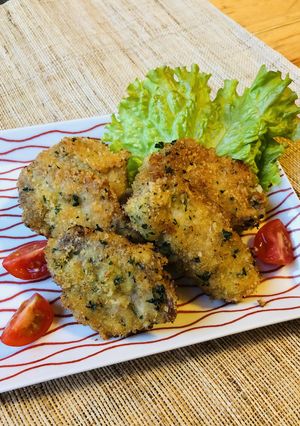 チーズ風味の一口カツレツ-レシピのメイン写真