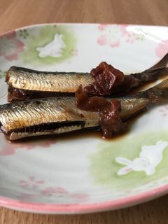 いわしの梅煮-レシピのメイン写真