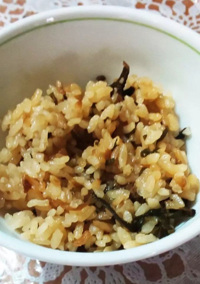 塩昆布と椎茸甘煮の炊き込みご飯-レシピのメイン写真