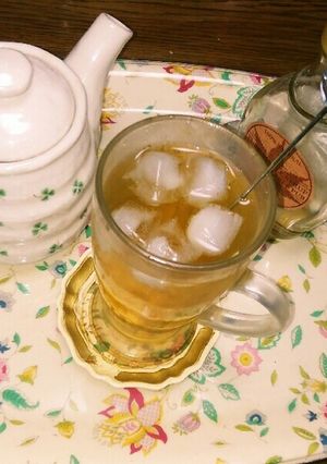 ほんのり甘いグリーンアイスティー☺⛄-レシピのメイン写真