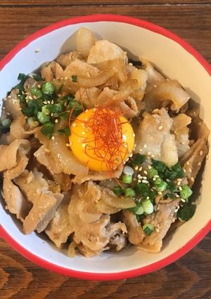 10分でいただきます♡甘辛豚丼-レシピのメイン写真