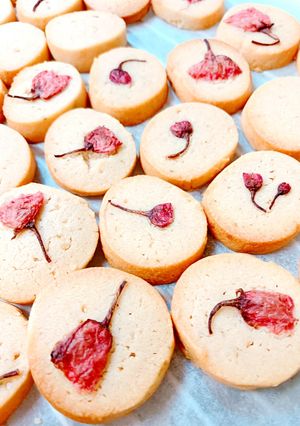 桜あんクッキー-レシピのメイン写真