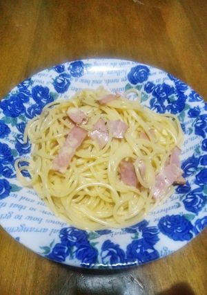 梨湖のカルボナーラ-レシピのメイン写真
