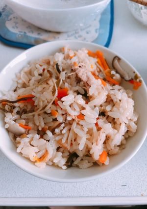 ツナ缶で炊き込みご飯-レシピのメイン写真