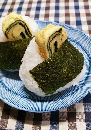だし巻き玉子のハシッこむすび(^o^)-レシピのメイン写真