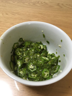 ささっと♪オクラめかぶ-レシピのメイン写真