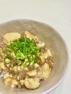 豆腐とひき肉丼-レシピのメイン写真