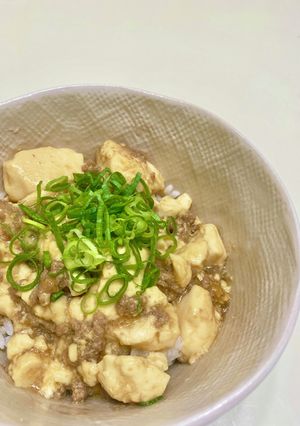 豆腐とひき肉丼-レシピのメイン写真