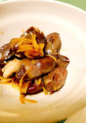 ハツ生姜炒め-レシピのメイン写真