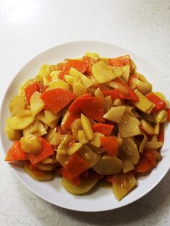 ニンジンとじゃがいものカレーチーズ-レシピのメイン写真