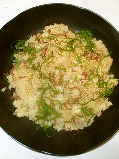 黒酢茗荷ちらし寿司♪簡単炊き込みご飯-レシピのメイン写真