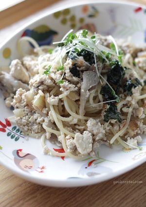 豆腐クリームで簡単！きのこのパスタ-レシピのメイン写真