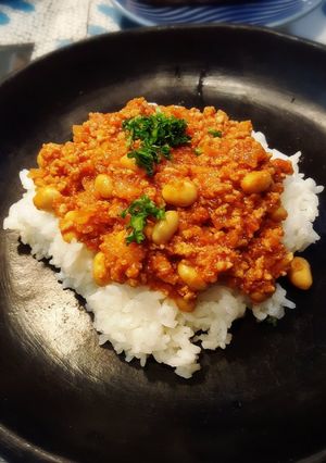 簡単 チリビーンズ丼-レシピのメイン写真