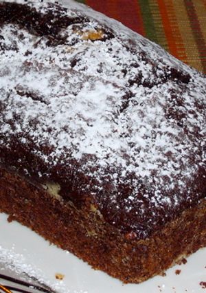 ココアとズッキーニのパウンド風ケーキ-レシピのメイン写真