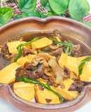 老舗の味を家庭で再現🥘すきやき肉豆腐✨🤗