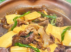 老舗の味を家庭で再現🥘すきやき肉豆腐✨🤗-レシピのメイン写真