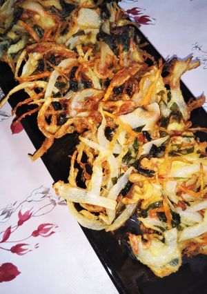 生わかめと野菜のかき揚げ-レシピのメイン写真