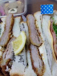 お花見サンドイッチ-レシピのメイン写真