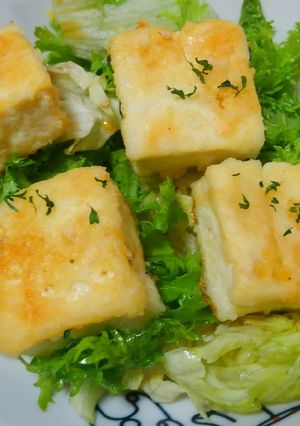 焼き豆腐のサラダ-レシピのメイン写真