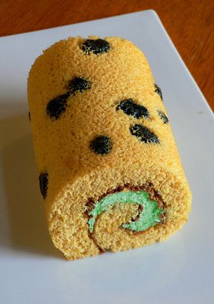 黒豆きな粉ロールケーキ-レシピのメイン写真
