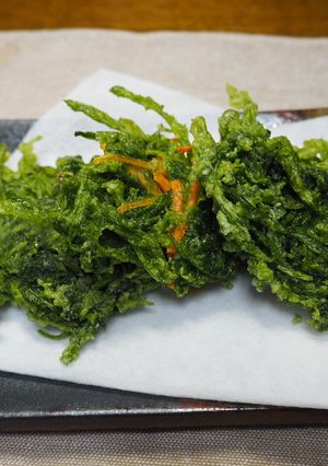 あおさの天麩羅-レシピのメイン写真