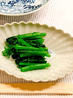 簡単^_^花ワサビのおひたし-レシピのメイン写真