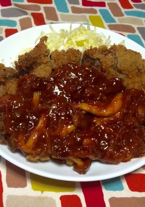 超簡単☆ハヤシソースが旨い！ビーフカツ-レシピのメイン写真