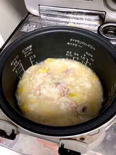 炊飯器でお手軽中華粥-レシピのメイン写真