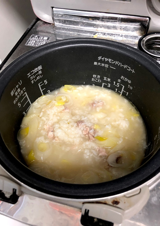 炊飯器でお手軽中華粥-レシピのメイン写真