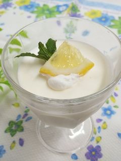 さわやか~ヨーグルトムース☆-レシピのメイン写真