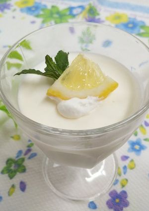 さわやか～ヨーグルトムース☆-レシピのメイン写真